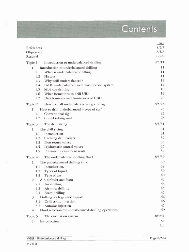 Introduction to Underbalanced Drilling | PDF | Oil Well | Drilling Rig