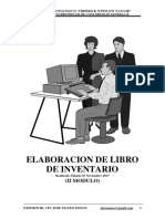 Elaboracion de Libro de Inventario y Balance