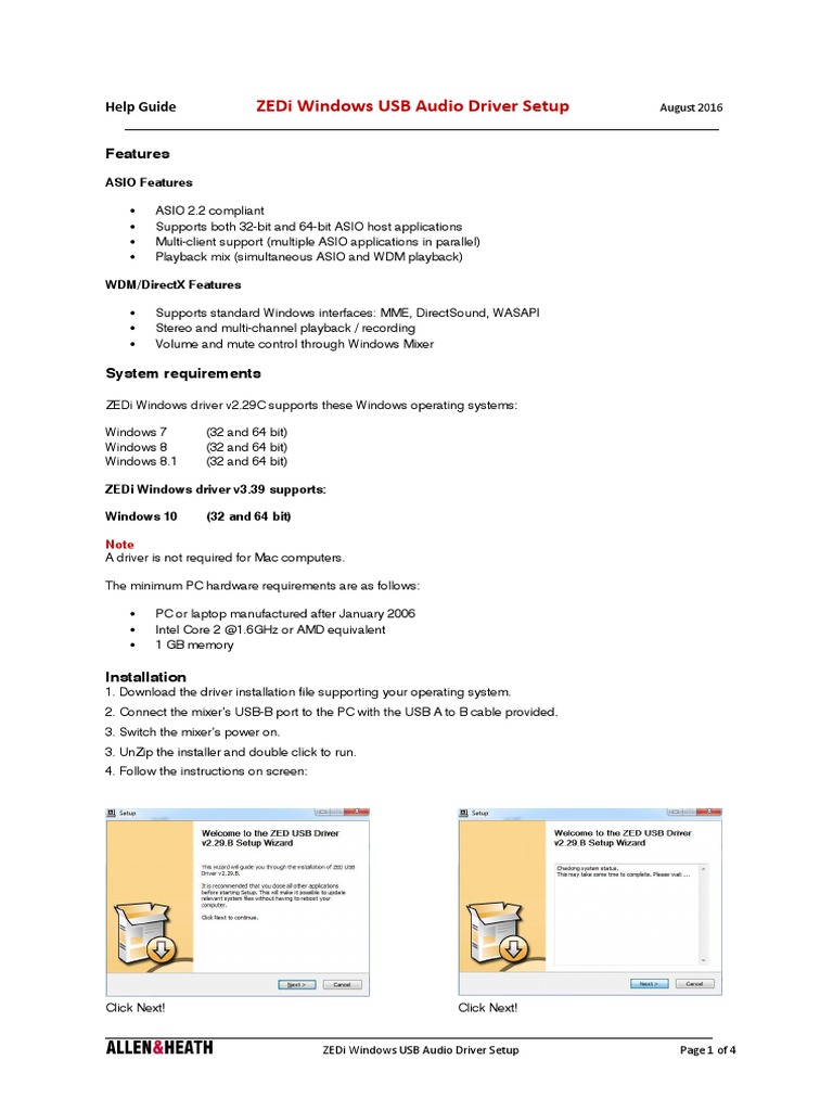 Zedi Usb Windows Driver Help Guide 64 Bit Computing Usb