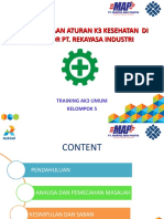 Presentasi Temuan Aspek HSE