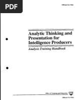 Writing Intelligence in BLUF Format | PDF | Human Communication