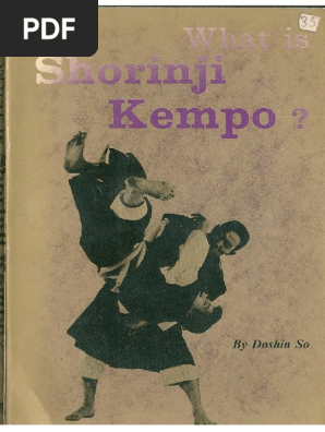 What Is Shorinji Kempo PDF | PDF