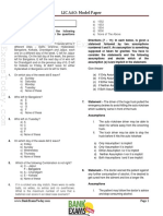 LIC AAO Set 1 PDF