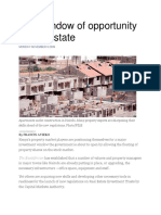 New Window of Opportunity in Real Estate