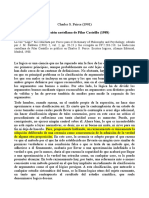 Lógica de Peirce y la clasificación de argumentos