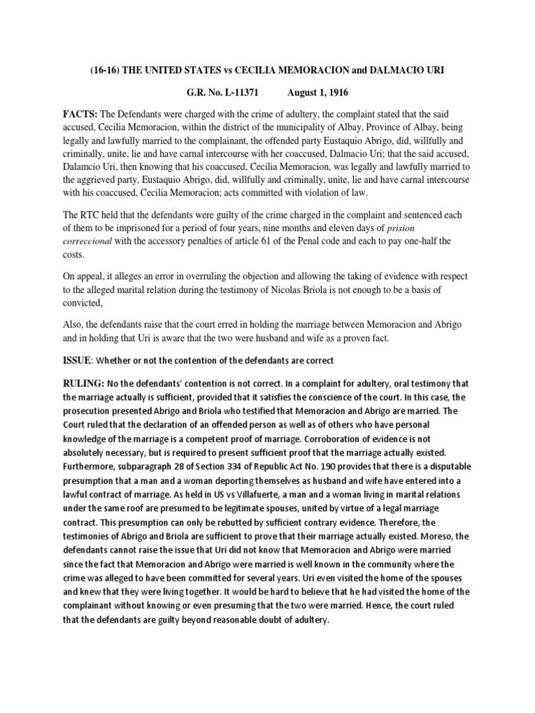 Correccional With The Accessory Penalties of Article 61 of The Penal Code and Each To Pay One