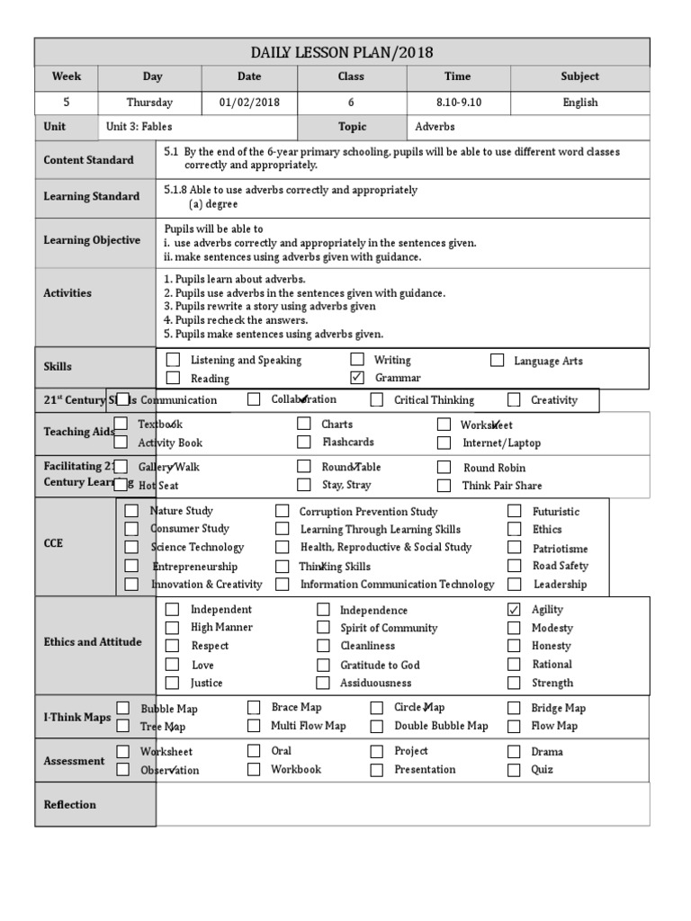 Lesson Plan Pak 21 PDF Noun Lesson Plan