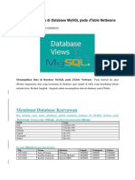 Menampilkan Data Di Database MySQL Pada JTable Netbeans