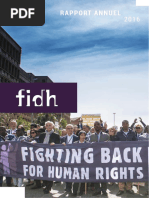 RAPPORT ANNUEL FIDH 2016