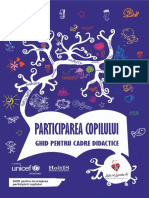 Participarea Copilului Ghid Pentru Cadre Didactice 2015