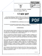Decreto 1875 Del 17 de Noviembre de 2017