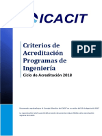 2018 ICACIT CAI Criterios