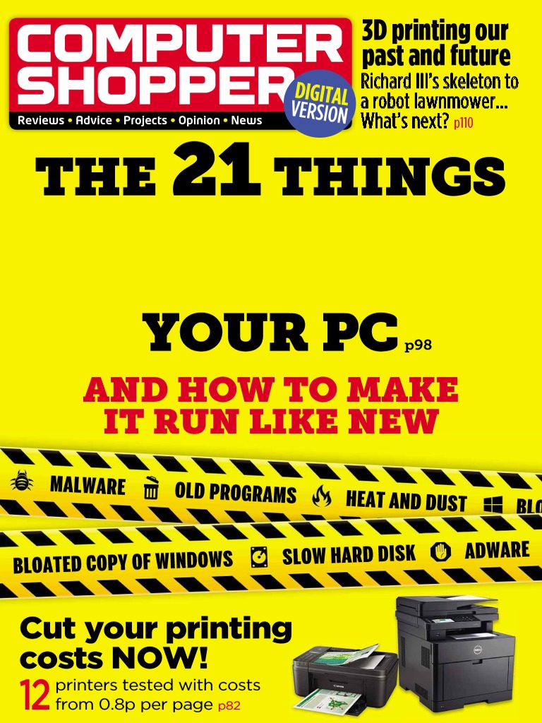 Computer Shopper - (July 2016) | PDF | Windows 10 | Personal