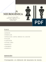 Vejiga Neurogénica