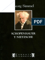 Georg Simmel - Schopenhauer y Nietzsche