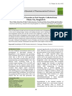 Detection of Formalin in Fish Samples Collected From Dhaka City, Bangladesh