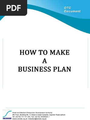 How to Make a Business Plan