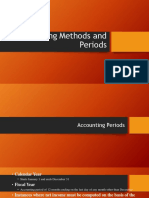 Accounting Methods and Period