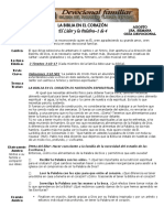 La Biblia en el corazón: Nutrición espiritual