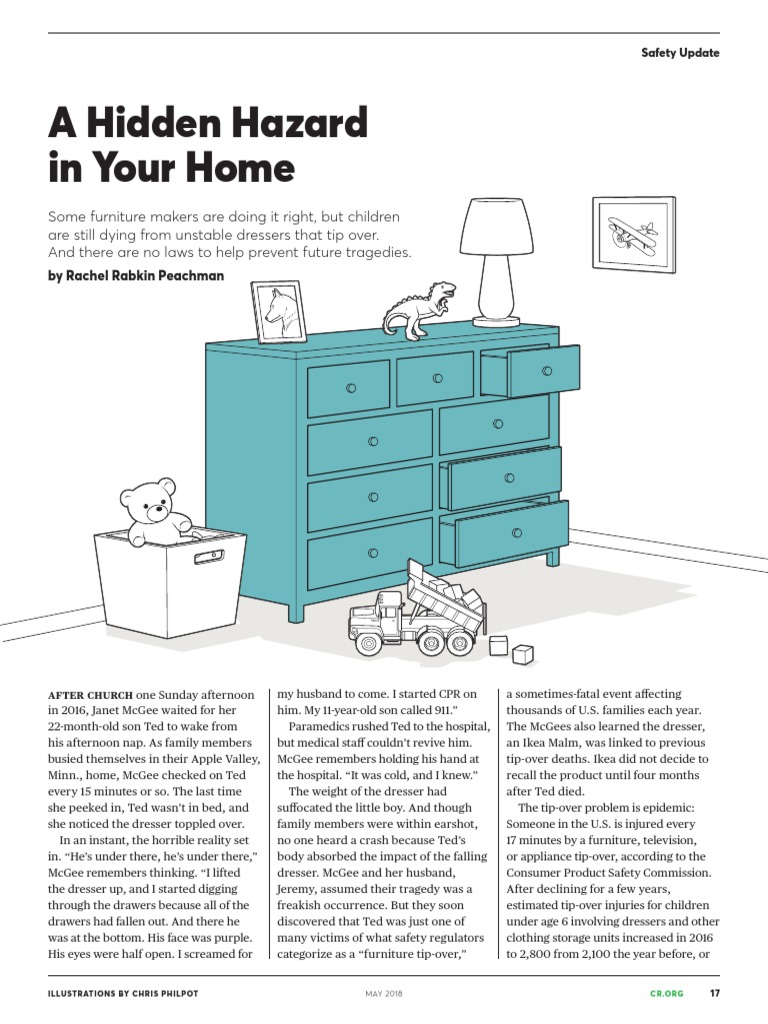 Consumer Reports Furniture Tip Over Tests Download Free PDF Chest