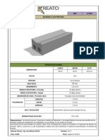 BLOQUE A-120 TIPO IDU ESPECIFICACIONES