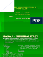 Masaj Si Teh Complementare C1 GENERALITATI