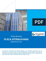 Ficha Tecnica Placa STD Extraliviana - Gyplac