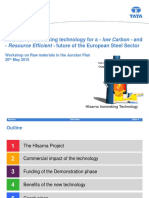 HIsarna Technology for Low-Carbon Steelmaking