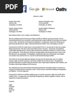 Tech Companies Letter of Support for Senate CLOUD Act 020618