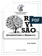 Cursinho Pré-Vestibular: Quinhentismo e Barroco