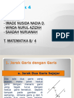 Kelompok 4: Anggota: - Imade Nusida Nadia D. - Winda Nurul Azizah - Saadah Nurjanah T. Matematika B/ 4