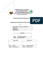 SPO Pemeriksaan Cholesterol Dengan Photometer