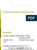 Titrasi Kompleksometri