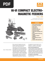 Eriez6 Vibrador Cortador de Muestras