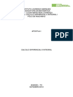 Apostila i - Limites_ Curso Matemática