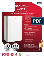 VOGUE GEN2 COMBI BOILERS - HIGH EFFICIENCY COMBINATION BOILERS