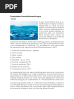 Generalidades Del Agua