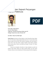 Biografi Dan Sejarah Perjuangan Kapitan Pattimura