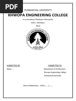 Khwopa Engineering College: Purbanchal University