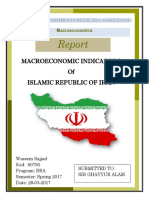 Macroeconomic Indicators of Islamic Republic of Iran: Macroeconomics