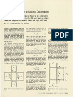 Shear in Steel Beam-To-Column Connections (1971)