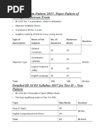 Ib Acio Exam Pattern 2017 Paper Pattern Of Intelligence Bureau Exam English Language Verb
