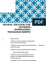 Pencegahan Korupsi Internasional