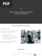 Download Cambridge Analyticas Trump for President debrief by The Guardian SN374672745 doc pdf