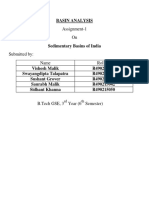 Basin Analysis: Assignment-1 On