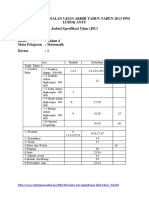 JSU Matematik Tahun 4