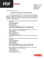 Modelo Requerimento de Protesto - Fmc