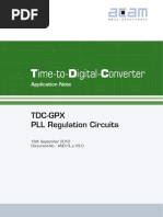 Time-to-Digital-Converter: TDC-GPX PLL Regulation Circuits