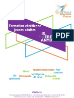 Carnet de Formation Jeunes Adultes 2010