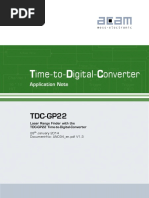 Ime-To-Igital - Onverter: 28 January 2014 Document-No: AN034 - en - PDF V1.3